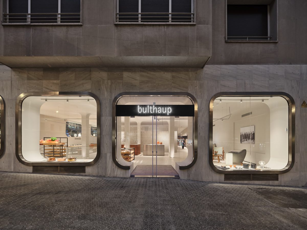 Fachada de bulthaup Barcelona — M300