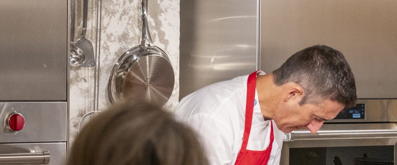 Sub-Zero & Wolf showcooking with chef Diego Ferrer